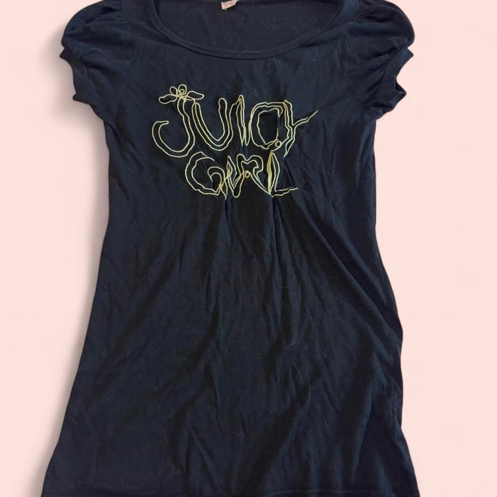 Juicy Couture Black Juicy Girl Tee